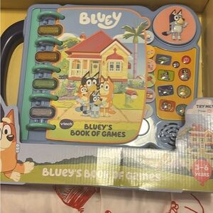 Bluey Interactive Book of Games by VTech - Multicolor